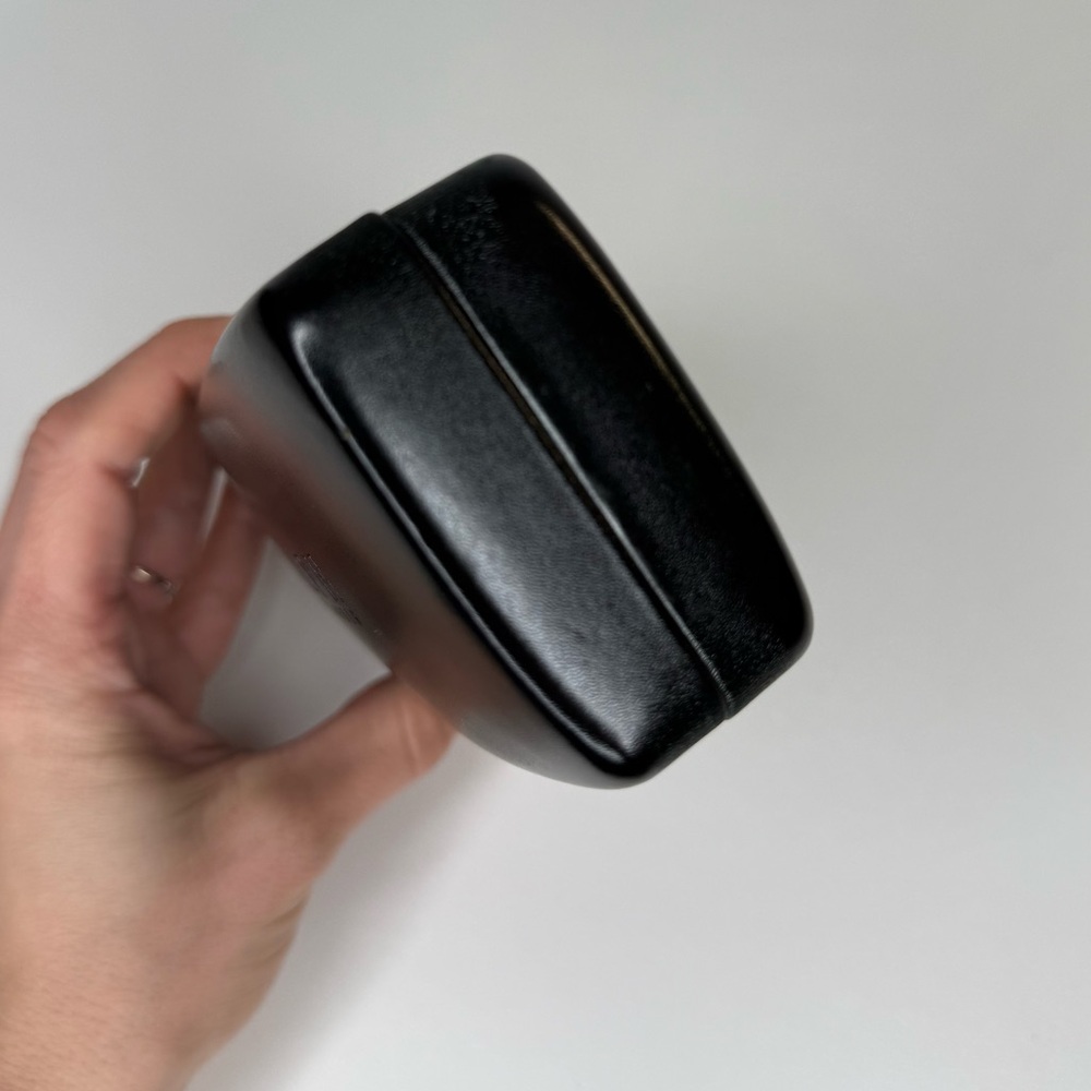 Ralph Lauren black leather sunglasses glasses protective case - Picture 6 of 9